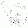Snapper CVP21507B - 21" Walk-Behind Mower, 5 HP, Cast Deck, Side Discharge, Series 7 Ersatzteile Side Chute, Adapter