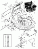 Snapper CLP21601RV - 21" Walk-Behind Mower, 6 HP, Cast Rear Discharge, Series 1 Ersatzteile ENGINE, CUTTING DECK & BLADE