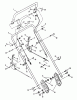 Snapper CLP21650RV - 21" Walk-Behind Mowers Commercial Rear Discharge, Series 0 Ersatzteile Handles & Controls