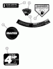 Snapper CP214017R2 (84691) - 21" Walk-Behind Mower, 4 HP, 2 Cycle, Steel Deck, Series 17 Ersatzteile DECALS PT. 1