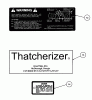 Snapper CP214017R2 (84691) - 21" Walk-Behind Mower, 4 HP, 2 Cycle, Steel Deck, Series 17 Ersatzteile DECALS PT. 3