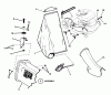Snapper CP214017R2 (84691) - 21" Walk-Behind Mower, 4 HP, 2 Cycle, Steel Deck, Series 17 Ersatzteile GRASS BAG ACCESSORY