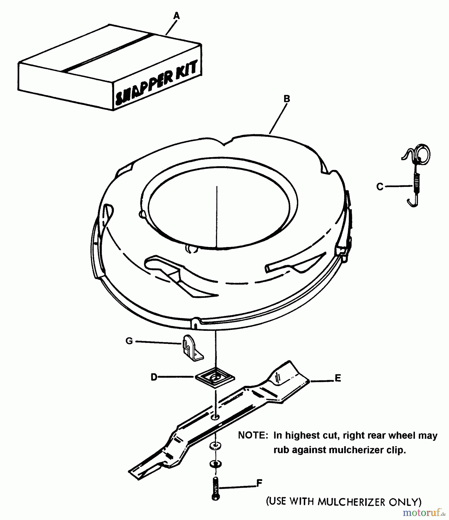 Snapper Rasenmäher V212PS - Snapper 21