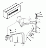 Snapper V2124 - 21" Walk-Behind Mower, 4 HP, Cast Deck, Side Discharge, Commerical Series 2 Ersatzteile Side Chute Kit