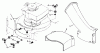 Snapper LW359T - 19" Walk-Behind Mower, 3.5 HP, Steel Deck, Series 9 Ersatzteile Accessory - Side Chute, Adapter