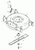 Snapper LW359T - 19" Walk-Behind Mower, 3.5 HP, Steel Deck, Series 9 Ersatzteile Cutting Deck, Blade, Interlock (OPP Models Only)