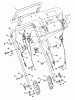 Snapper ELP21600 - 21" Walk-Behind Mower, 6 HP Platinum, Series 0 (Export) Ersatzteile Handles & Controls