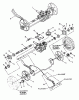 Snapper ELP21600E - 21" Walk-Behind Mower, 6 HP Platinum, Series 0 (Export) Ersatzteile Axle/Transmission Assembly