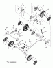 Snapper NXT22875E (7800580) - 22" Walk-Behind Mower, 8.75 HP, Electric Start Ersatzteile Wheels Group