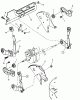 Snapper FRPS216015E (84287) - 21" Walk-Behind Mower, 6 HP, Steel Deck, Electric Start, Series 15 Ersatzteile Rear Wheel Brackets, Latches
