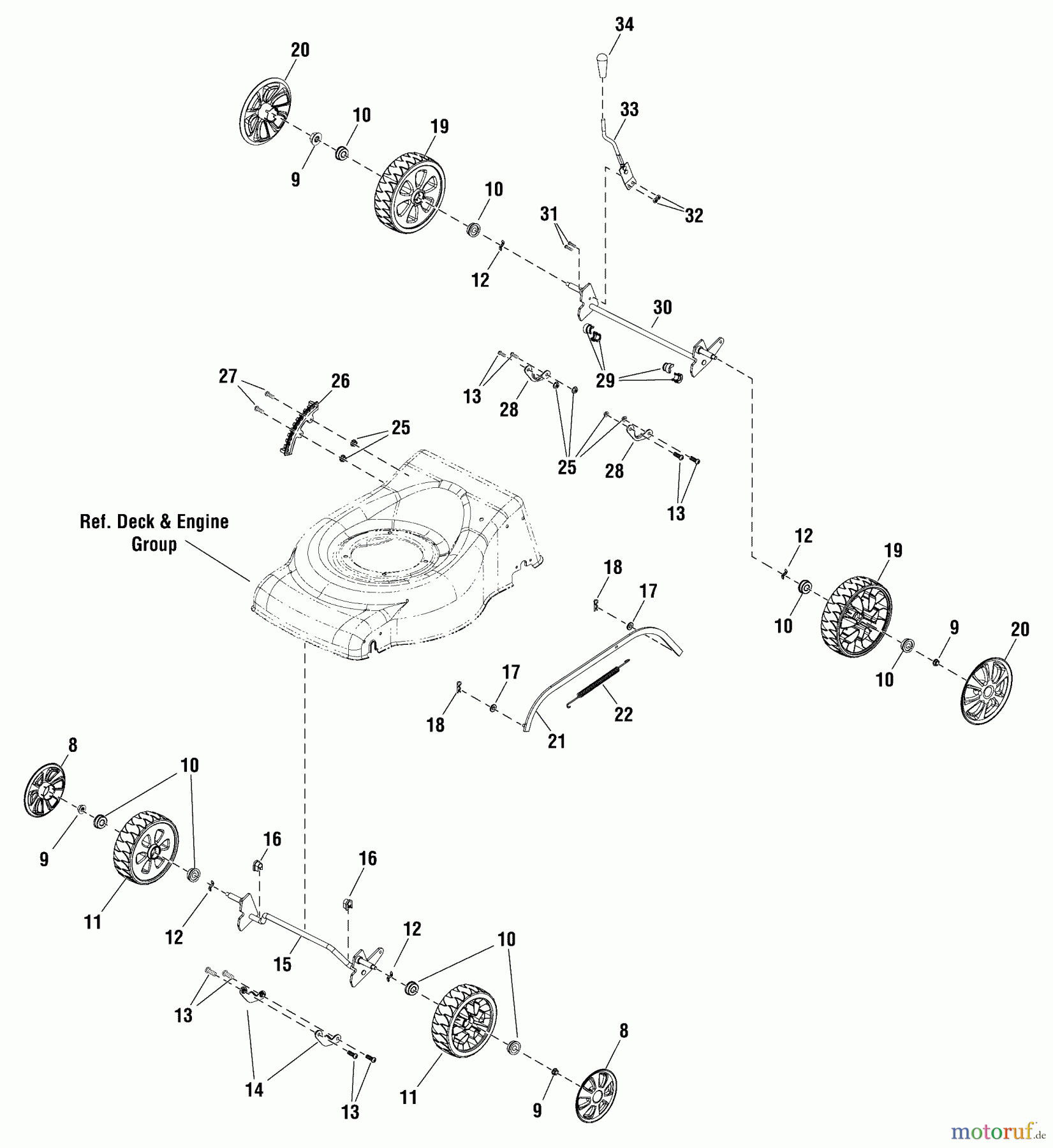  Snapper Rasenmäher MP20500 (866073-00) - Snapper 20