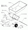 Snapper 4111X5S - 41" Rear-Engine Rider, 11 HP, Extra Tough Series 5 Ersatzteile Dump Cart Accessory