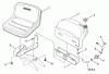 Snapper 2812X6ST - 28" Rear-Engine Rider, 12HP, Extra Tough Series 6 Ersatzteile Fuel Tank - Operators Seat