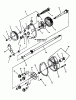 Snapper NP2187519BV (7800131) - 21" Walk-Behind Mower, 8.75 HP, Steel Deck, California Series 19 Ersatzteile TRANSMISSION (DIFFERENTIAL)
