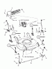 Snapper NP2187519BV (7800131) - 21" Walk-Behind Mower, 8.75 HP, Steel Deck, California Series 19 Ersatzteile WHEEL BRACKETS, LATCHES (Self-Propelled)