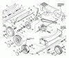 Snapper NR20500 - 20" Walk-Behind Mower, 5 HP, Series 0 Ersatzteile Wheels, Guards, Axle, Transmission