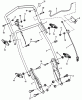 Snapper R205012 - 20" Walk-Behind Mower, 5 HP, Series 12 Ersatzteile Handles & Controls (Series 12)