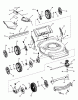 Snapper SP22675 (7800605) - 22" Walk-Behind Mower, 6.75 HP, 3N1 Ersatzteile Deck Assemby (Self-Propelled)