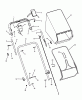 Snapper SP22675 (7800605) - 22" Walk-Behind Mower, 6.75 HP, 3N1 Ersatzteile Handles & Controls (Self-Propelled)