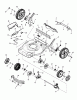 Snapper NSPV2265HW (7800420) - 22" Walk-Behind Mower, 6.75 HP, High Wheel Ersatzteile Deck Assembly