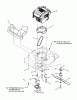 Snapper NSPV2265HW (7800420) - 22" Walk-Behind Mower, 6.75 HP, High Wheel Ersatzteile Engine & Blade Assembly