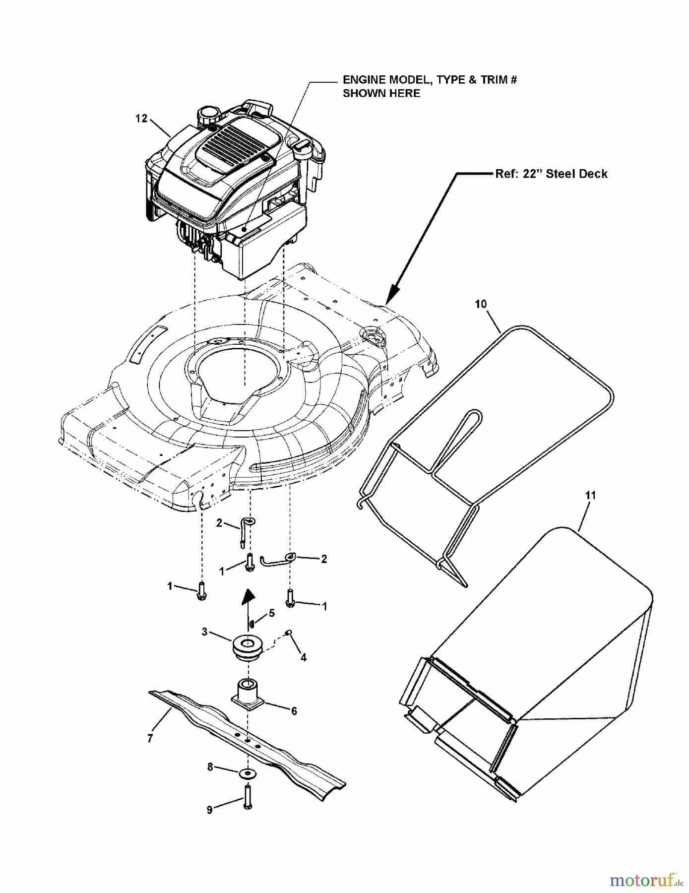  Snapper Rasenmäher SPV2270E (7800778) - Snapper 22