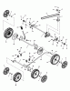 Snapper SPV2270 (7800777) - 22" Walk-Behind Mower, 7 HP, Steel Deck Ersatzteile Transmission & Wheels Group