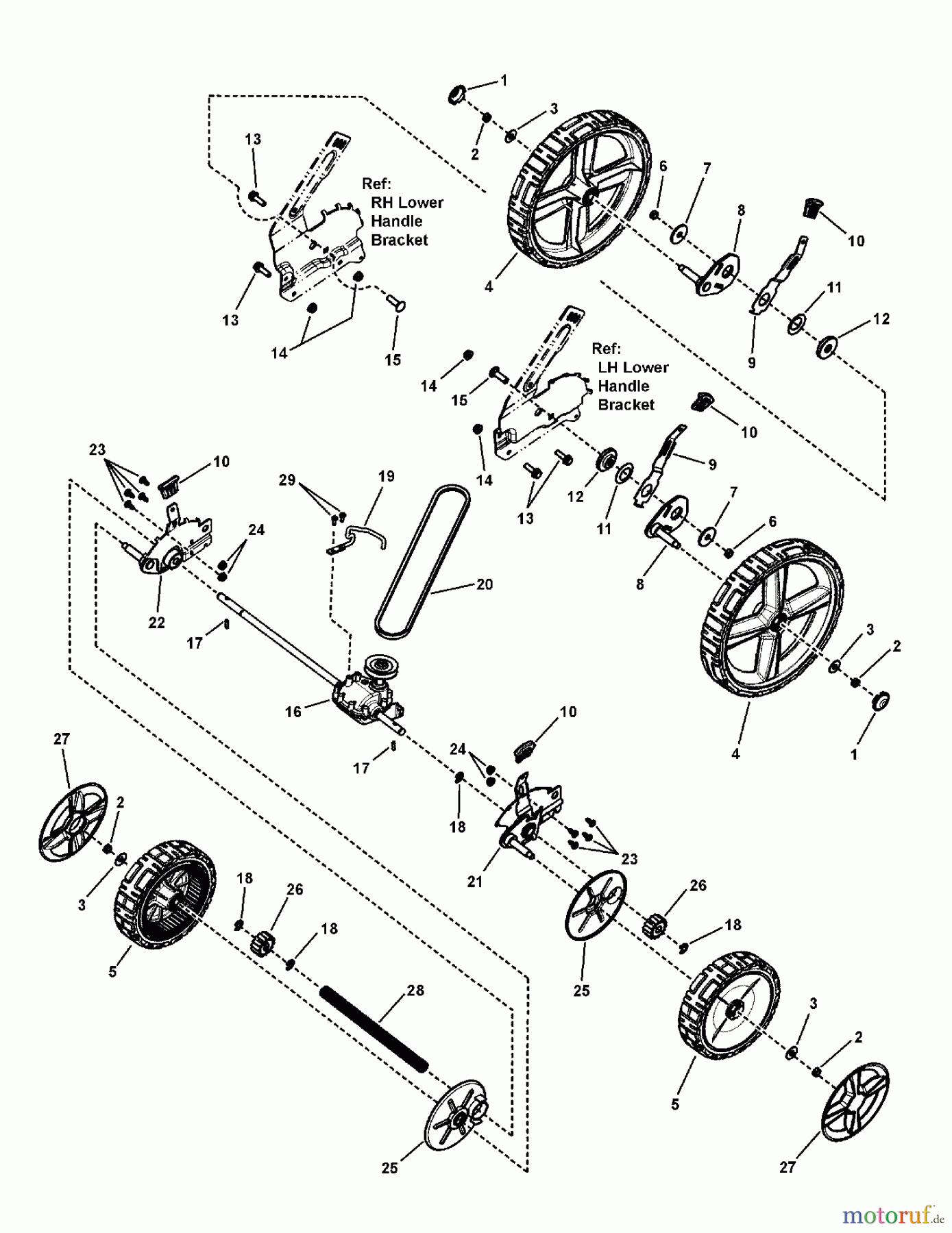 Snapper Rasenmäher SPV2270HW (7800709) - Snapper 22