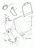 Snapper RP216020KWV (7800556) - 21" Walk-Behind Mower, 6 HP, Steel Deck, Recycling, Series 20 Ersatzteile Grass Bag Components