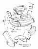 Snapper RP216020KWV (7800556) - 21" Walk-Behind Mower, 6 HP, Steel Deck, Recycling, Series 20 Ersatzteile Side Chute, Adapter
