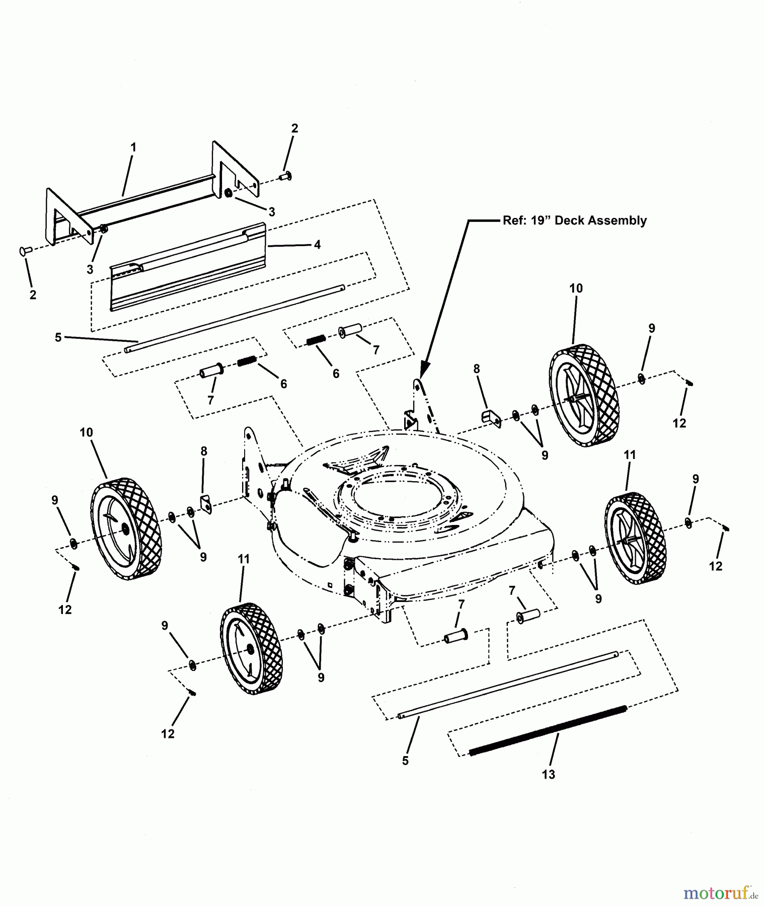 Snapper Rasenmäher R196017B (7800044) - Snapper 19