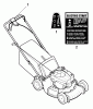 Snapper SP100 (7800926-00) - 21" Walk-Behind Mower, Variable Speed, 775 Series Ersatzteile Decals Group