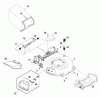 Snapper SP95 (7800928-00) - 21" Walk-Behind Mower, Variable Speed, 775 Series Ersatzteile Deck Group