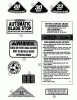 Snapper 281320BE - 28" Rear-Engine Rider, 13 HP, Series 20 Ersatzteile Decals (Part 1)