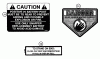 Snapper 281320BE - 28" Rear-Engine Rider, 13 HP, Series 20 Ersatzteile Decals (Part 2)