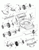 Snapper SP2265FC (7800263) - 22" Walk-Behind Mower, 6.5 HP, 3N1 Ersatzteile Deck Assembly (Self-Propelled)