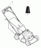 Snapper SP95 (7800928-00) - 21" Walk-Behind Mower, Variable Speed, 775 Series Ersatzteile Decals Group