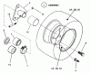 Snapper 281320BE - 28" Rear-Engine Rider, 13 HP, Series 20 Ersatzteile Wheels - Rear Right Hand
