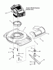 Snapper SPV22675HWFC (7800264) - 22" Walk-Behind Mower, 6.75 HP, High Wheel Ersatzteile Engine & Blade Assembly (SPV22)