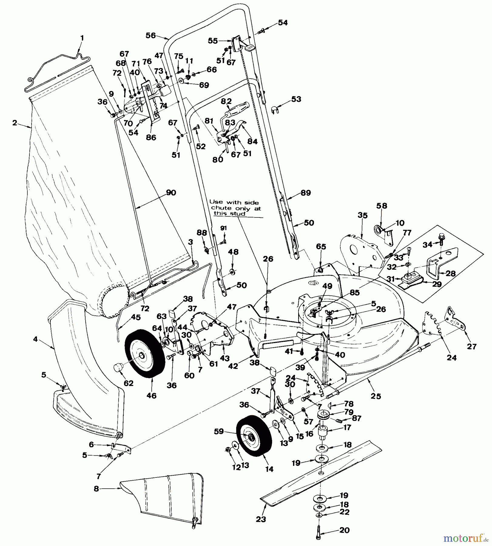  Snapper Rasenmäher V21P4 - Snapper 21