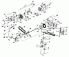 Snapper V21PS - 21" Walk-Behind Mower, 3.5 HP, Cast Deck, Side Discharge, Series V Ersatzteile Transmission Assembly