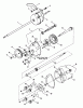 Snapper XP21500 - 21" Walk-Behind Mower, 5 HP, Cast Deck, Rear Discharge, Jet-Vac, Series 0 Ersatzteile Transmission (Differential)