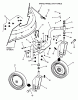 Snapper HWPS26600RV (84649) - 26" High-Wheel, Walk-Behind Mower, 6 HP, Series 0 Ersatzteile SWIVEL CASTER ASSEMBLY