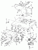 Snapper HWPS26600RV (84649) - 26" High-Wheel, Walk-Behind Mower, 6 HP, Series 0 Ersatzteile TOP CASE ASSEMBLY