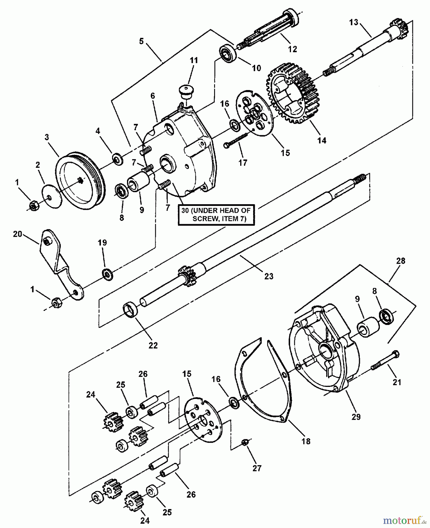  Snapper Rasenmäher für Großflächen HWPS26700BV (84952) - Snapper 26