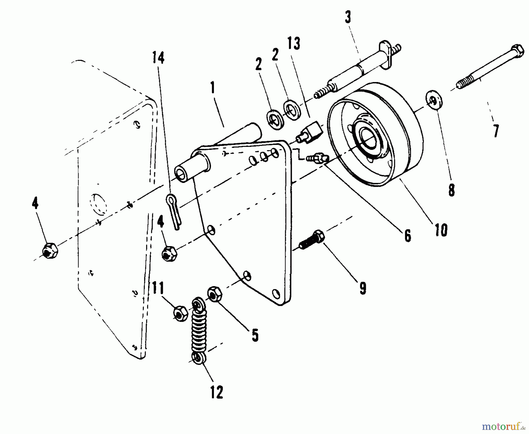 Snapper Rasenmäher für Großflächen PL71250KW - Snapper Wide-Area Walk-Behind Mower, 12.5 HP, Gear Drive, Loop Handle, Series 0 R.H. Traction Pulley Assembly
