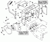 Snapper PL71250KW - Wide-Area Walk-Behind Mower, 12.5 HP, Gear Drive, Loop Handle, Series 0 Ersatzteile Tank Bracket Assembly