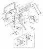 Snapper PP71404KWV - Wide-Area Walk-Behind Mower, 14 HP, Gear Drive, Pistol Grip, Series 4 Ersatzteile Loop Handle & Control Assemblies