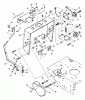Snapper PP71404KWV - Wide-Area Walk-Behind Mower, 14 HP, Gear Drive, Pistol Grip, Series 4 Ersatzteile Tank Bracket Assembly