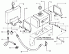 Snapper PL7H1804BVE (80719) - Wide-Area Walk-Behind Mower, 18 HP, Hydro Drive, Loop Handle, Series 4 Ersatzteile Fuel Tank Assembly